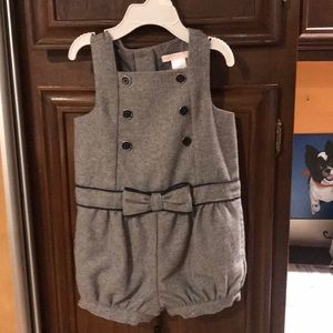 Janie & jack winter romper